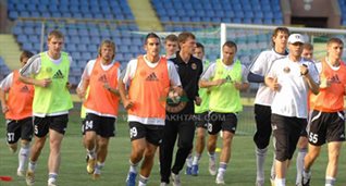Тренировка в Ереване, shakhtar.com