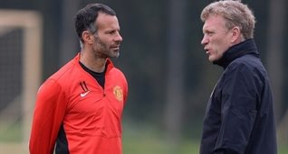 Райан Гиггз и Дэвид Мойес, фото uefa.com