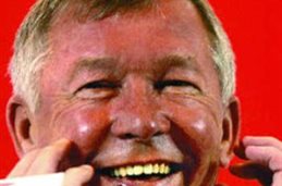 Сер Алекс Фергюсон был в хорошем настроении