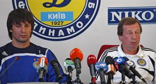 Александр Шовковский и Юрий Семин, фото Ильи Хохлова, Football.ua