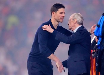 Хабі Алонсо та Флорентіно Перес, Getty Images