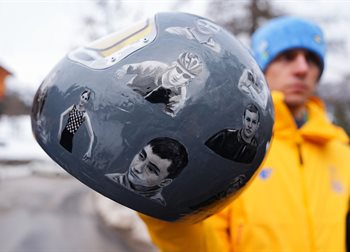 Шолом українського скелетоніста Владислава Гераскевича, getty images