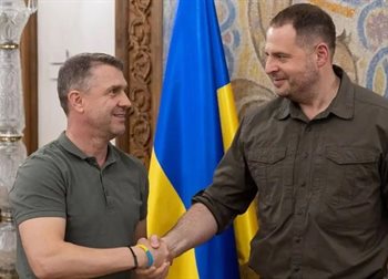 Сергій Ребров та Андрій Єрмак, фото Офіс Президента