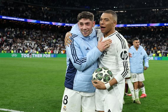 Мбаппе, Вітінья та Вальверде – у команді тижня Ліги чемпіонів