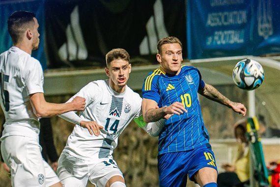 U-21. Україна — Словенія 1:1 Відео голів та огляд товариського матчу