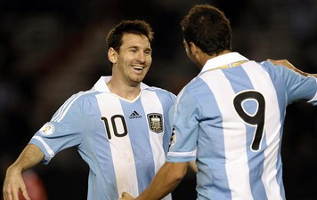 Месси и Игуаин, Getty images