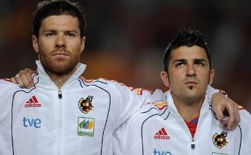 Алонсо и Вилья, фото zimbio.com