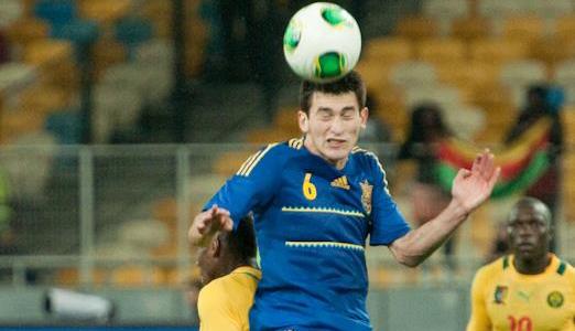 Тарас Степаненко во вчерашнем матче, фото Игоря Снисаренко, Football.ua