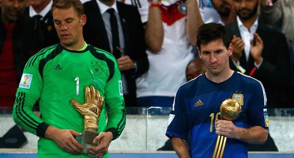 Нойер и Месси, фото fifa.com