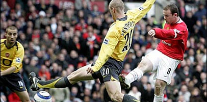 Уэйн Руни открывает счет, bbc.co.uk