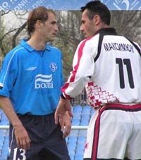 Два экс-динамовца - Пеев и Максимюк, fcdnipro.dp.ua