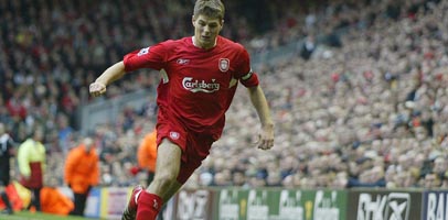 Steven Gerrard, Steve G, would you score a goal for me :)