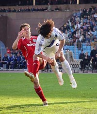 Клебер забивает, Нагорняк ломает, fcdynamo.kiev.ua