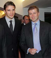 Андрей Шевченко и Роман Абрамович. <br>Таки да? as.com