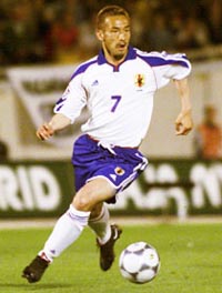 Лидер сборной Японии Хидитоси Наката