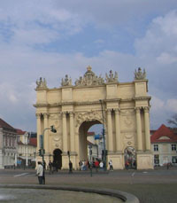 Центр Постдама. Бранденбуржские ворота