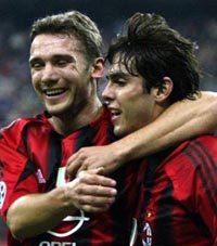 Кака и Шевченко