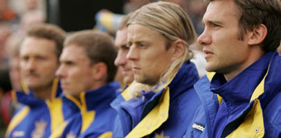 Наши перед началом матча, AFP