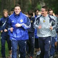 Олег Лужный и Валентин Белькевич, fcdynamo.kiev.ua