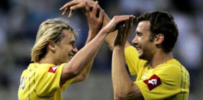 Калиниченко и Шевченко забили по голу, АР