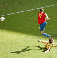 Торрес добивает украинцев, АР