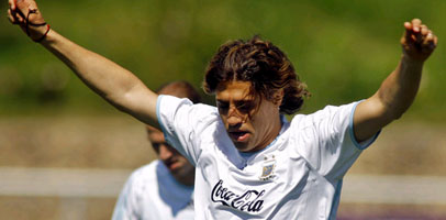 Креспо готов продлить свою голевую серию, АР