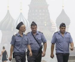 Москва в тумане, а люди - нет, фото АР