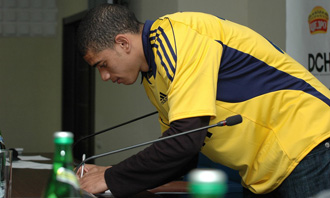 Металлист представил своего Тайсона. Фото