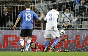 Гол Зенева, фото АР