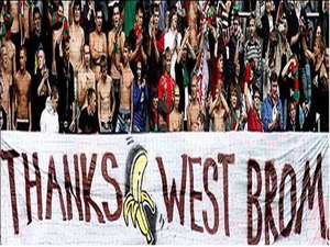 Болельщик Вест Брома уколол фанов Локо