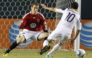 Донован оформил дубль, фото АР