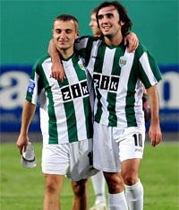 Гурули и Кополовец, фото ФК Карпаты