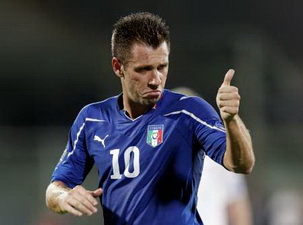 Антонио Кассано, Reuters