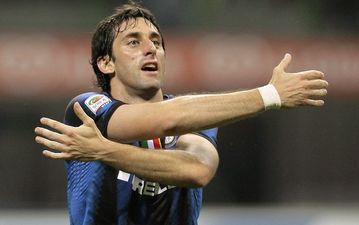 Голевая засуха Милито завершилась, Reuters