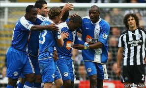 Рано радовались игроки Уигана, фото bbc.co.uk