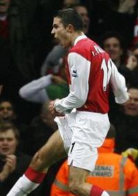 ван Перси и радость, фото Reuters