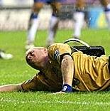 Джонсону больно, фото news.bbc.co.uk