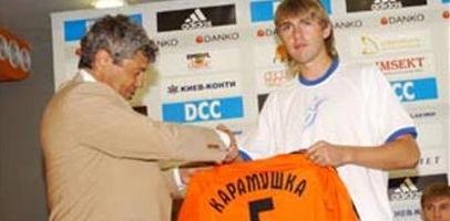 Мирча Луческу и Олег Карамушка, shakhtar.com