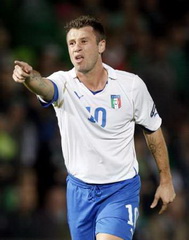 Антонио Кассано, Reuters