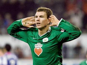 Эдин Джеко, фото AP