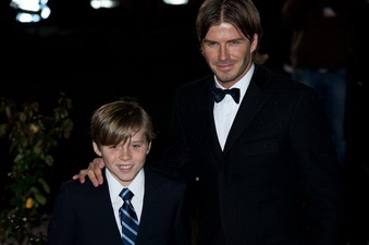 Дэвид и Бруклин Бекхэмы, фото Getty Images