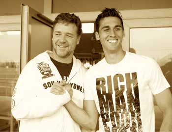 Что нащебетала синяя птичка… Встреча с Расселом Кроу