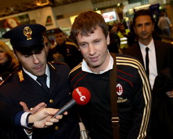 Кассано в пути на Миланелло, Getty Images