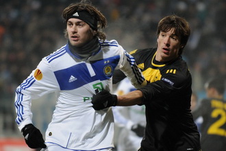 Милевский борется, фото Ильи Хохлова, Football.ua