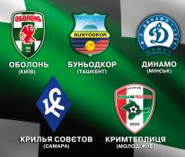 коллаж ФК Оболонь