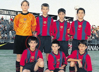 На фото два будущих чемпиона мира, dailymail.co.uk