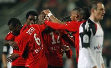 Разак Букари забил своей бывшей команде, фото lequipe.fr