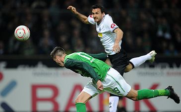 Это еще не пролет, а полет, фото kicker.de