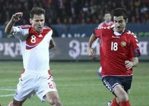 Мхитарян против Зырянова, фото АР