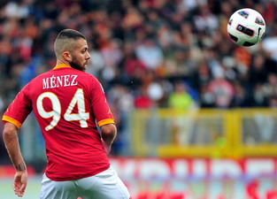 Жереми Менез. Пока еще в форме Ромы, Reuters